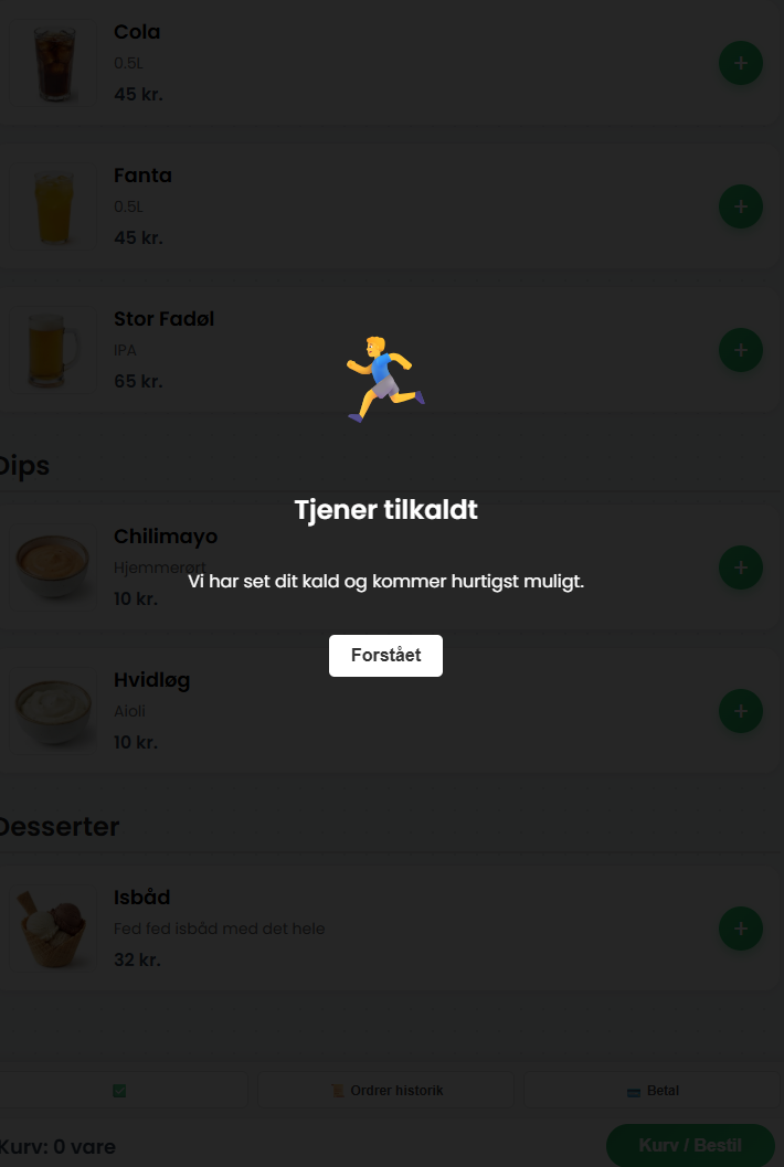 Kald tjeneren
